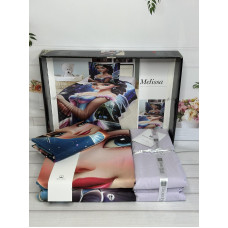 Melissa дитяча полуторна постільна білизна. Ранфорс. Romeo home Туреччина.