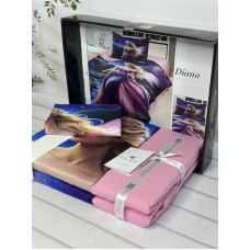 Diana дитяча полуторна постільна білизна. Ранфорс. Romeo home Туреччина.