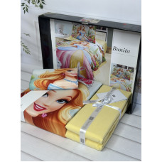 Bunita дитяча полуторна постільна білизна. Ранфорс. Romeo home Туреччина.