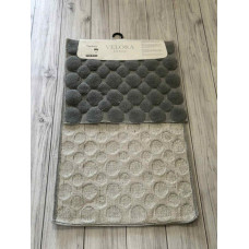 Velora akustik antrasit Килимки в ванну кімнату 2в1.Velora Туреччина