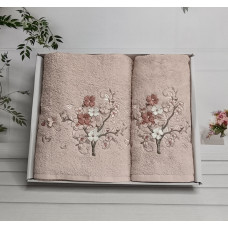 Piante sacura pudra 3D 2в1 бавовняні рушники.Туреччина