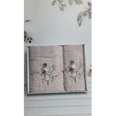 Piante sacura gul 3D 2в1 бавовняні рушники.Туреччина.