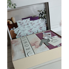 Poplin Rose murdum постіль з поплин.  розмір. Romeo home Туреччина.