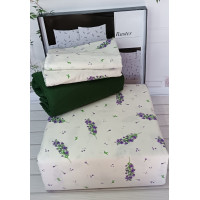 Raster євро розміру фланелева постільна білизна. Бавовна. Belizza Туреччина.