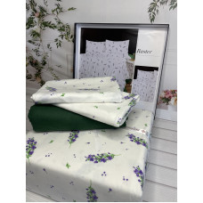 Raster євро розміру фланелева постільна білизна. Бавовна. Belizza Туреччина.