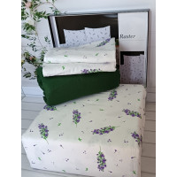 Raster євро розміру фланелева постільна білизна. Бавовна. Belizza Туреччина.