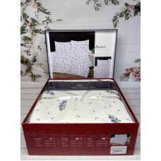 Raster євро розміру фланелева постільна білизна. Бавовна. Belizza Туреччина.