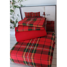 Cuan євро розміру фланелева постільна білизна. Бавовна. Belizza Туреччина.