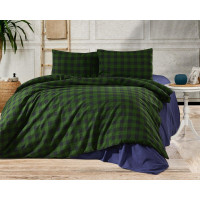 Quire євро розміру фланелева постільна білизна. Бавовна. Belizza Туреччина.