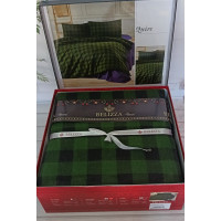 Quire євро розміру фланелева постільна білизна. Бавовна. Belizza Туреччина.