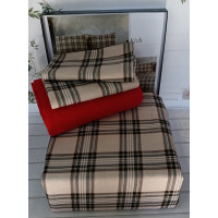 Etch євро розміру фланелева постільна білизна. Бавовна. Belizza Туреччина.