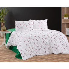 Obsidian євро розміру фланелева постільна білизна. Бавовна. Belizza Туреччина.