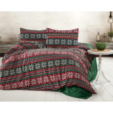 Offset євро розміру фланелева постільна білизна. Бавовна. Belizza Туреччина.