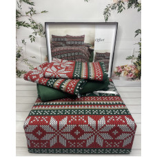 Offset євро розміру фланелева постільна білизна. Бавовна. Belizza Туреччина.