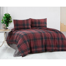 Whisper євро розміру фланелева постільна білизна. Бавовна. Belizza Туреччина.