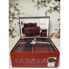 Whisper євро розміру фланелева постільна білизна. Бавовна. Belizza Туреччина.