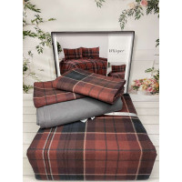 Whisper євро розміру фланелева постільна білизна. Бавовна. Belizza Туреччина.