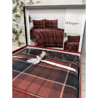 Whisper євро розміру фланелева постільна білизна. Бавовна. Belizza Туреччина.