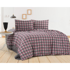 Noctis євро розміру фланелева постільна білизна. Бавовна. Belizza Туреччина.