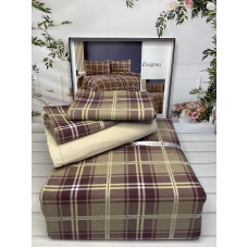 Enigma євро розміру фланелева постільна білизна. Бавовна. Belizza Туреччина.