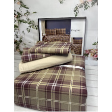 Enigma євро розміру фланелева постільна білизна. Бавовна. Belizza Туреччина.