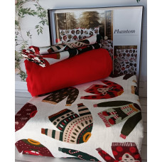 Plantom євро розміру фланелева постільна білизна. Бавовна. Belizza Туреччина.