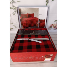 Juno євро розміру фланелева постільна білизна. Бавовна. Belizza Туреччина.