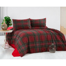 Wraith євро розміру фланелева постільна білизна. Бавовна. Belizza Туреччина.