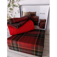 Wraith євро розміру фланелева постільна білизна. Бавовна. Belizza Туреччина.