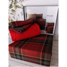 Wraith євро розміру фланелева постільна білизна. Бавовна. Belizza Туреччина.