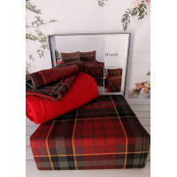 Wraith євро розміру фланелева постільна білизна. Бавовна. Belizza Туреччина.