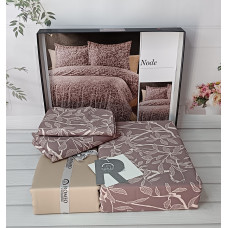 Node сатинова постіль, євро розмір. Romeo home Туреччина.