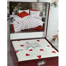 Heart фланелева постіль.  розмір. Belizza Туреччина.