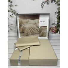 Tensel Percale bej сатинова постільна білизна.  розмір. Romeo home Туреччина.