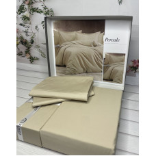 Tensel Percale bej сатинова постільна білизна.  розмір. Romeo home Туреччина.