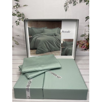 Tensel Percale yesil сатинова постільна білизна.  розмір. Romeo home Туреччина.