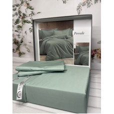 Tensel Percale yesil сатинова постільна білизна.  розмір. Romeo home Туреччина.