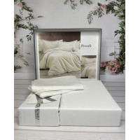 Tensel Percale krem сатинова постільна білизна.  розмір. Romeo home Туреччина.