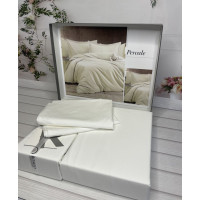 Tensel Percale krem сатинова постільна білизна.  розмір. Romeo home Туреччина.