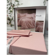 Tensel Percale koral сатинова постільна білизна.  розмір. Romeo home Туреччина.