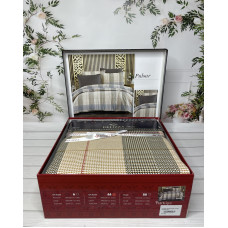 Pulsar євро розміру фланелева постільна білизна. Бавовна. Belizza Туреччина.