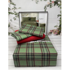 Cipher євро розміру фланелева постільна білизна. Бавовна. Belizza Туреччина.