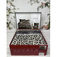 Zebraal євро розміру фланелева постільна білизна. Бавовна. Belizza Туреччина.