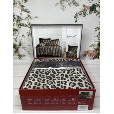 Zebraal євро розміру фланелева постільна білизна. Бавовна. Belizza Туреччина.