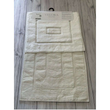 Velora kvadrat krem Килимки в ванну кімнату 2в1.Velora Туреччина