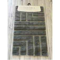Velora kerpitch gri Килимки в ванну кімнату 2в1.Velora Туреччина