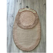 Sumbul oval pudra. Килимки в ванну кімнату 2в1. Karina Туречинна