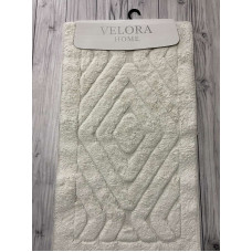 Velora rombik krem Килимки в ванну кімнату 2в1.Velora Туреччина