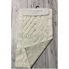 Velora rombik krem Килимки в ванну кімнату 2в1.Velora Туреччина