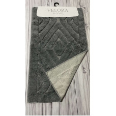 Velora rombik antrasit Килимки в ванну кімнату 2в1.Velora Туреччина